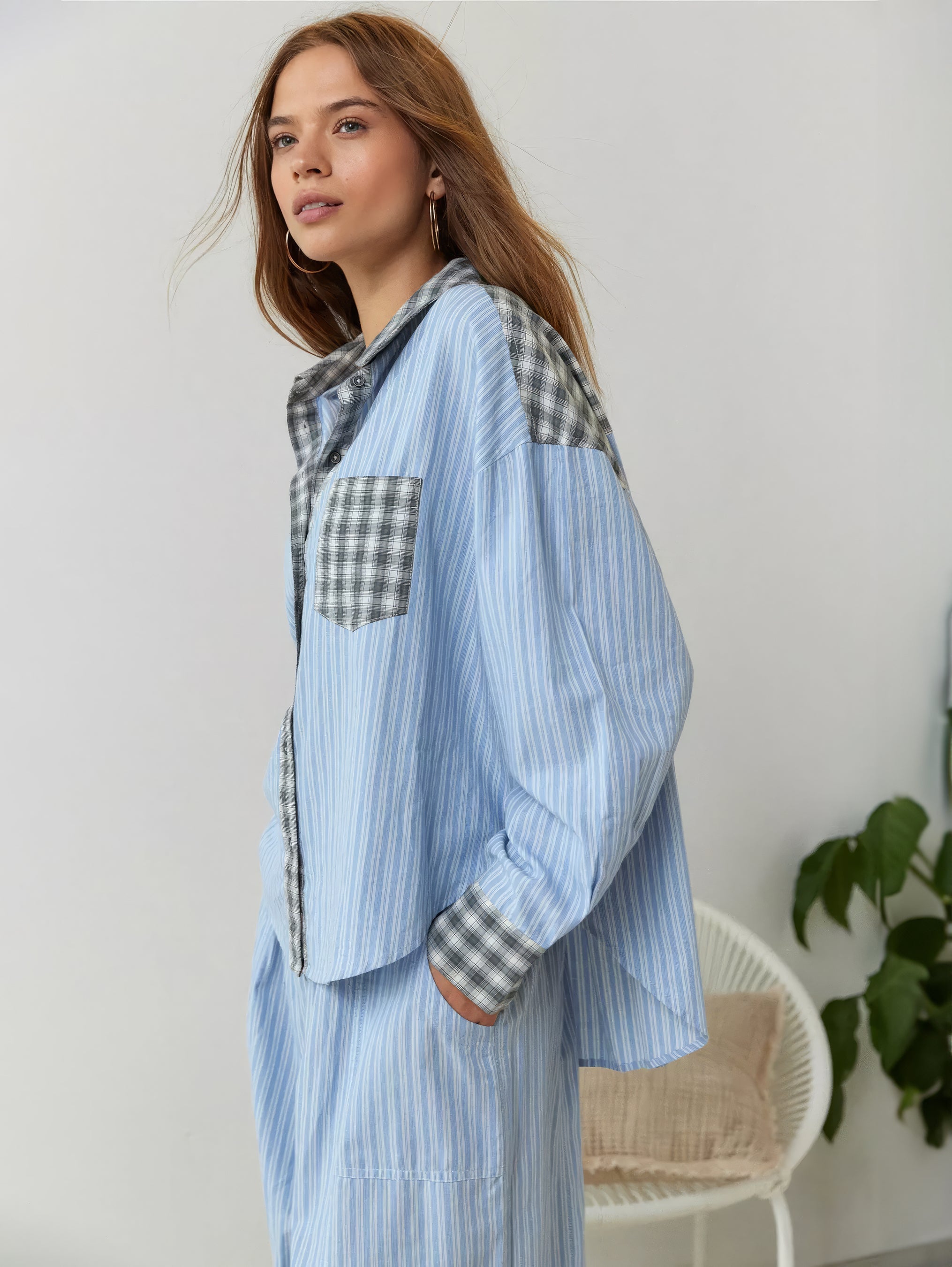 Sara | Zacht materiaal pyjamaset dames