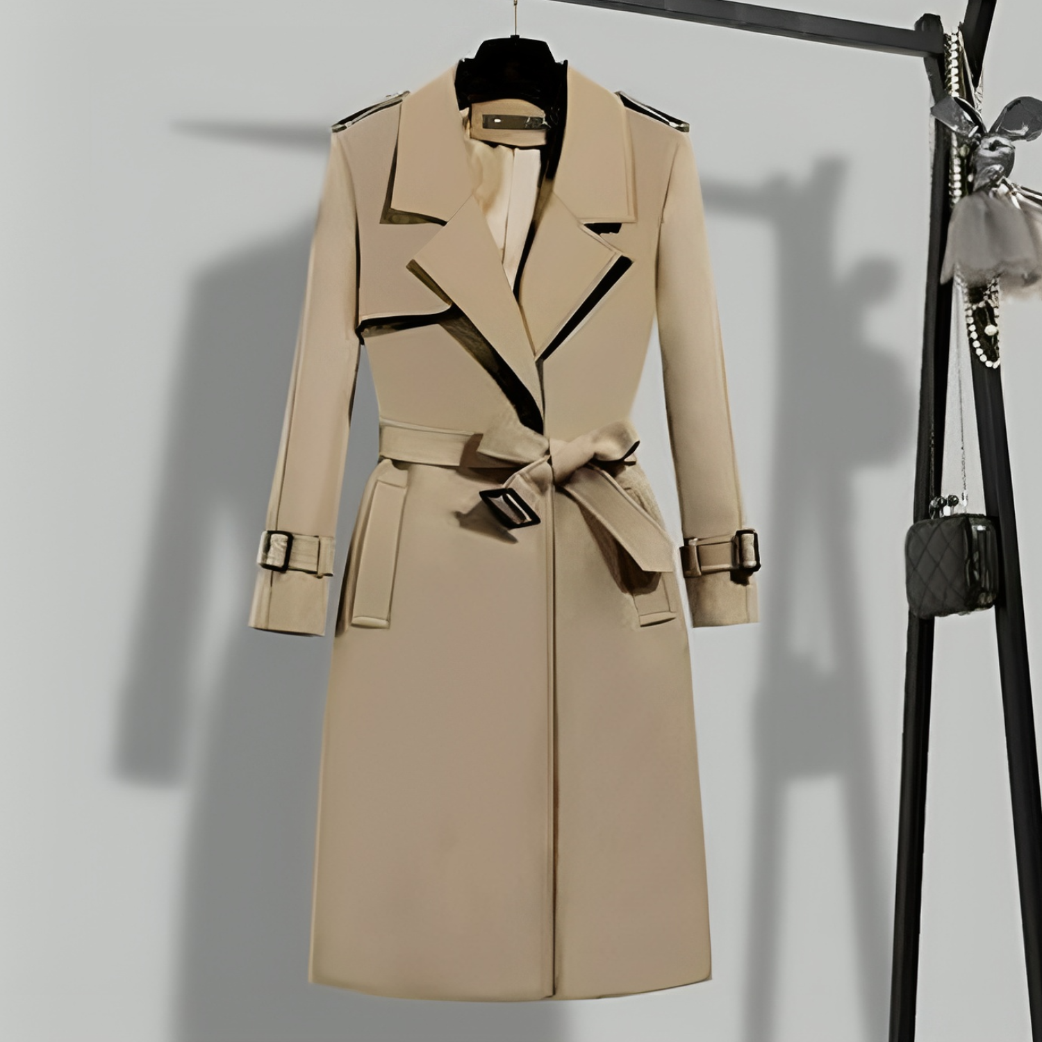 Annelise slanke elegante trenchcoat