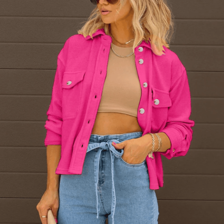 Blouses met knoopsluiting voor dames – Licht Casual Zomerjack voor Dagelijks Gebruik