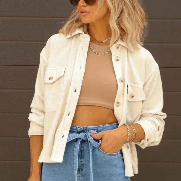 Blouses met knoopsluiting voor dames – Licht Casual Zomerjack voor Dagelijks Gebruik