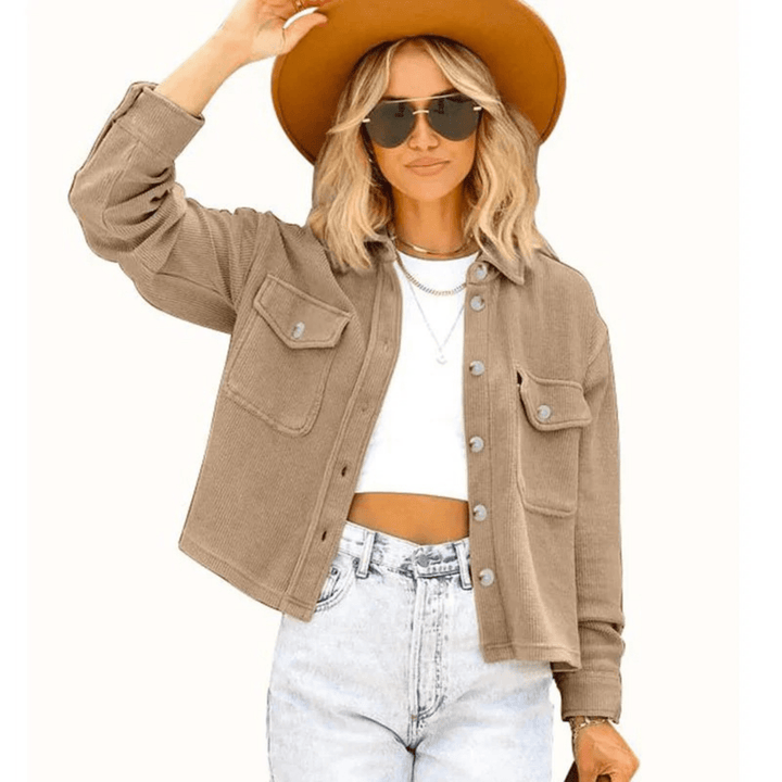 Blouses met knoopsluiting voor dames – Licht Casual Zomerjack voor Dagelijks Gebruik