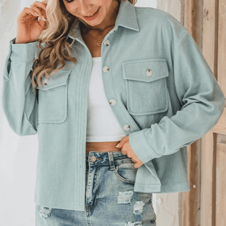 Blouses met knoopsluiting voor dames – Licht Casual Zomerjack voor Dagelijks Gebruik