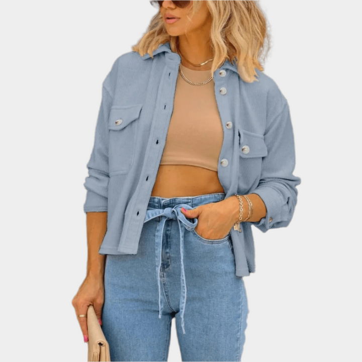 Blouses met knoopsluiting voor dames – Licht Casual Zomerjack voor Dagelijks Gebruik