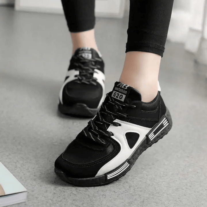 Dames Hardloopsneakers – Ademend Mesh & Lichtgewicht, Sportschoenen voor Wandelen & Fitness