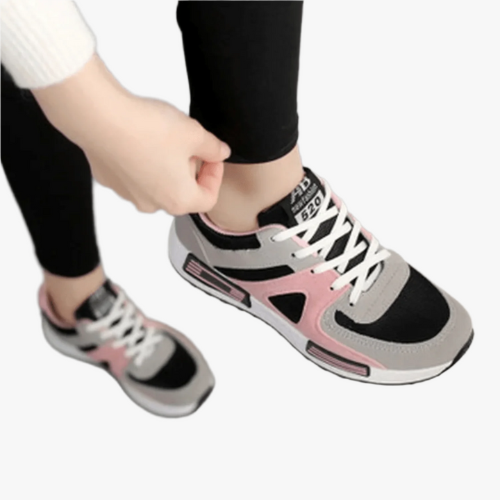 Dames Hardloopsneakers – Ademend Mesh & Lichtgewicht, Sportschoenen voor Wandelen & Fitness