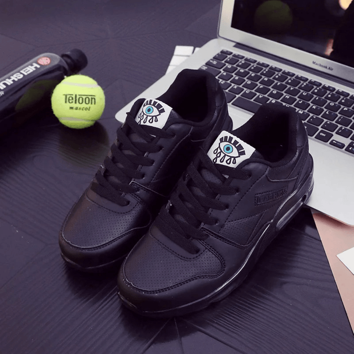 Dames Sneakers met Luchtkussen – Ademend Mesh, Comfortabele Verhoogde Zool, Sportieve Hardloopschoenen