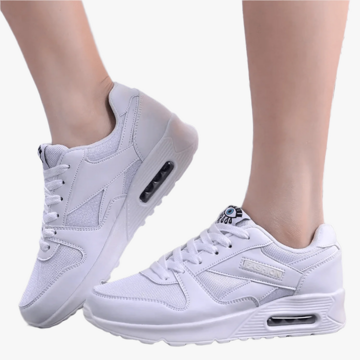 Dames Sneakers met Luchtkussen – Ademend Mesh, Comfortabele Verhoogde Zool, Sportieve Hardloopschoenen