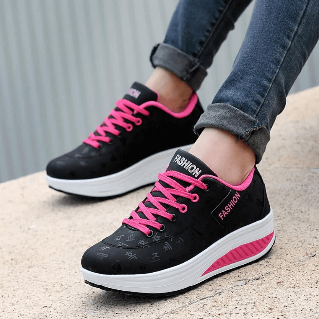 Dames Sneakers met Luchtkussen – Ademend Schokdempend Comfortabel voor Wandelen