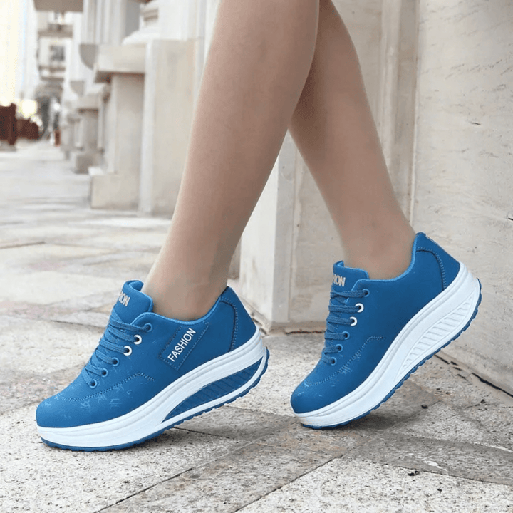 Dames Sneakers met Luchtkussen – Ademend Schokdempend Comfortabel voor Wandelen