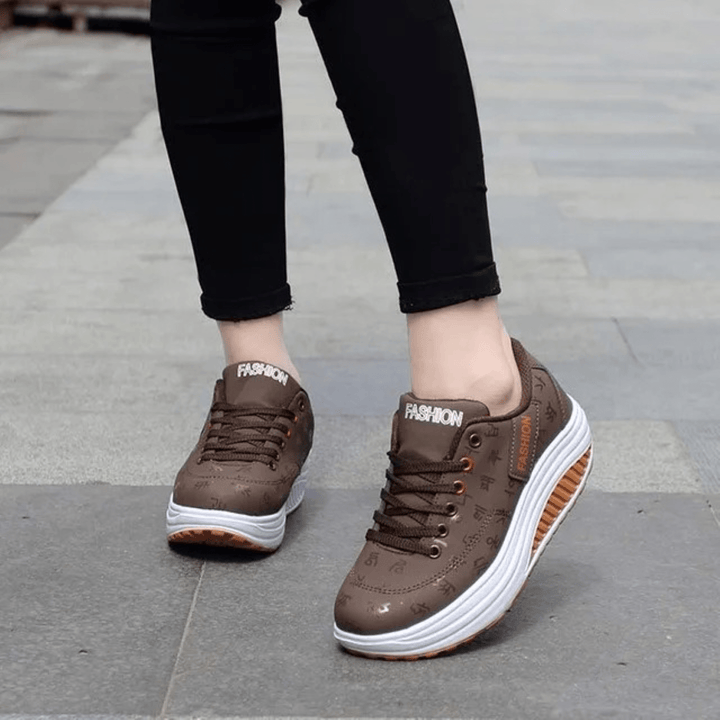 Dames Sneakers met Luchtkussen – Ademend Schokdempend Comfortabel voor Wandelen