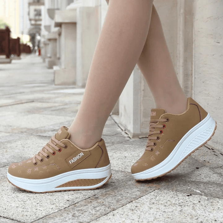 Dames Sneakers met Luchtkussen – Ademend Schokdempend Comfortabel voor Wandelen