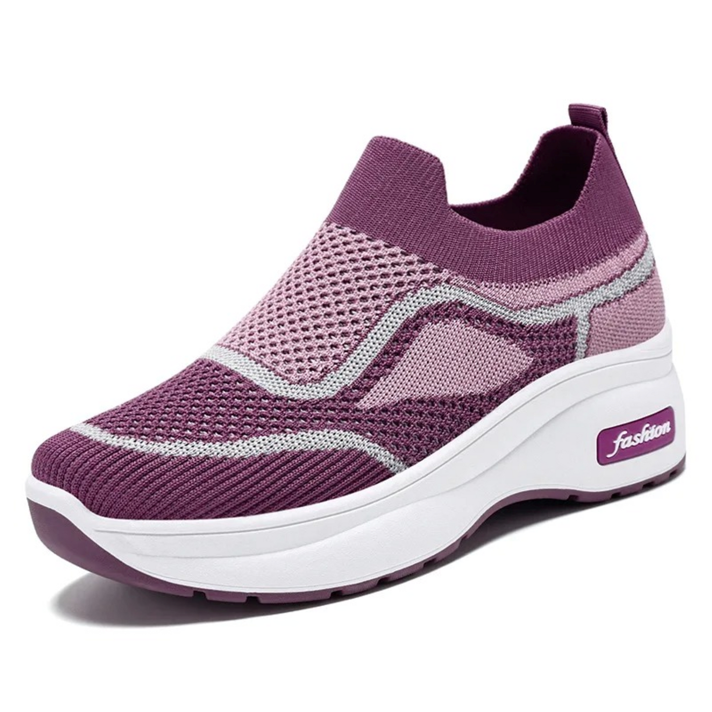 Dikke zool lichtgewicht comfortabele orthopedische dames sneakers