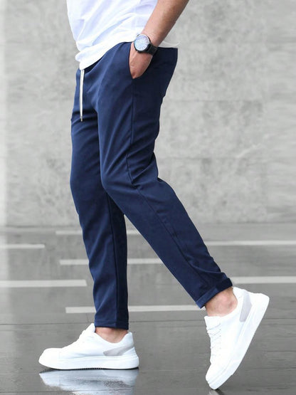 Hendrik | Slim fit joggingbroek met elastische tailleband
