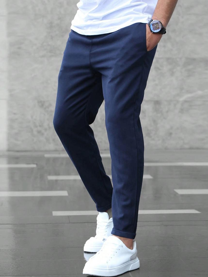 Hendrik | Slim fit joggingbroek met elastische tailleband