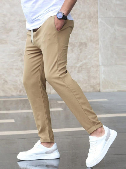 Hendrik | Slim fit joggingbroek met elastische tailleband