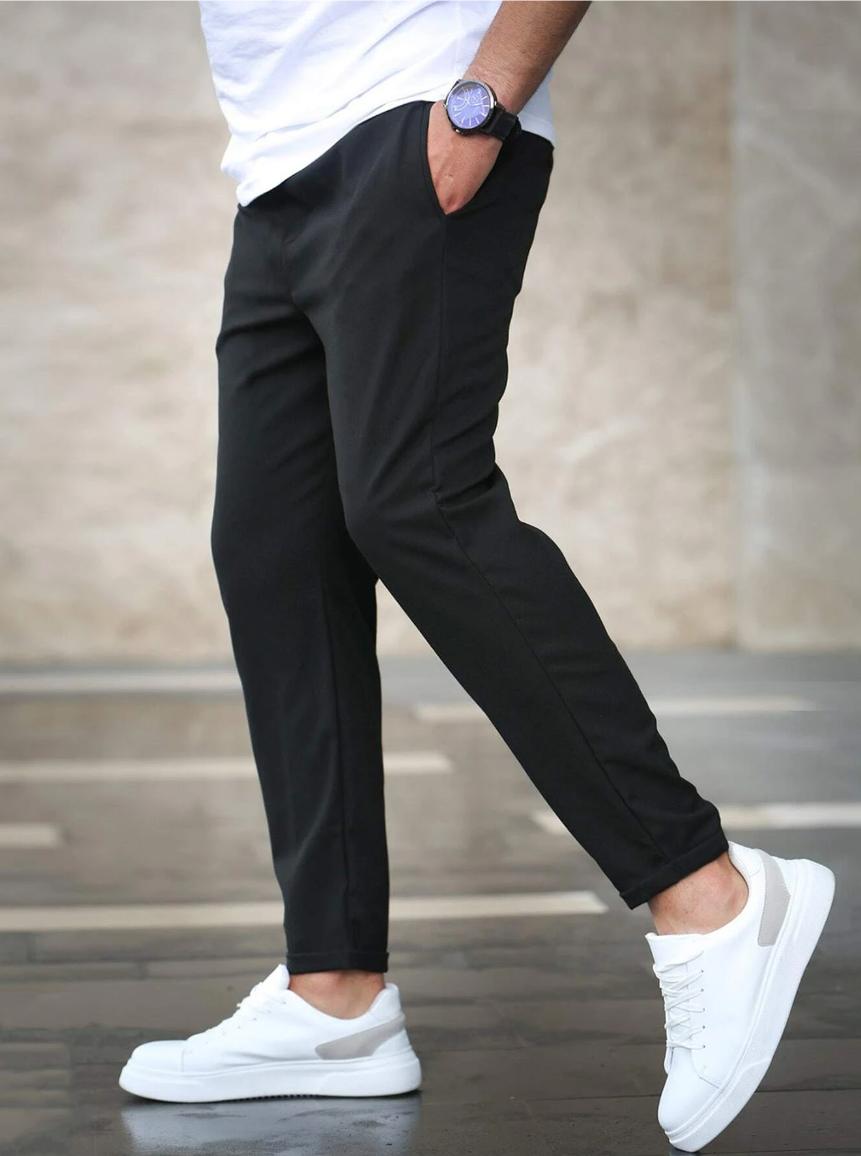 Hendrik | Slim fit joggingbroek met elastische tailleband