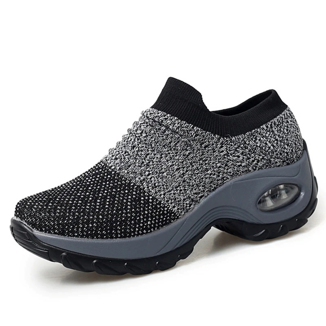 Hoge zool elastische orthopedische dames sneakers