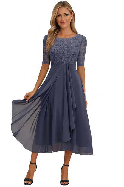 Isabelle | Elegante midi jurk voor bruiloften en speciale gelegenheden