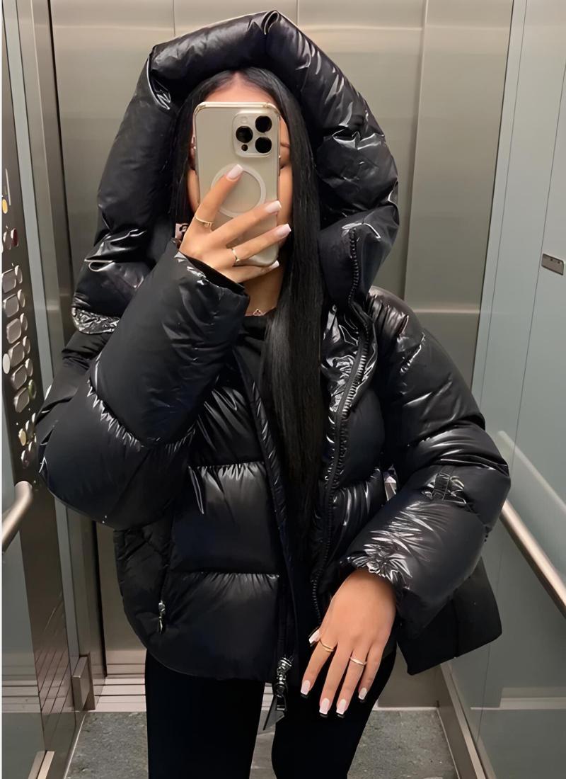 Janna | Lichtgewicht pufferjack met slim fit