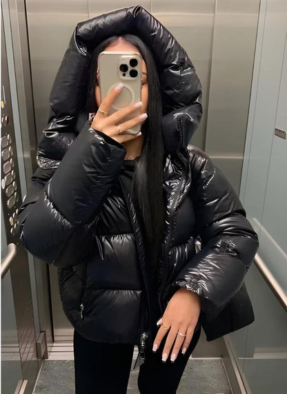Janna | Lichtgewicht pufferjack met slim fit