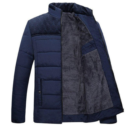 Johannes | Gewatteerd winterjack met hoge kraag