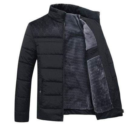 Johannes | Gewatteerd winterjack met hoge kraag