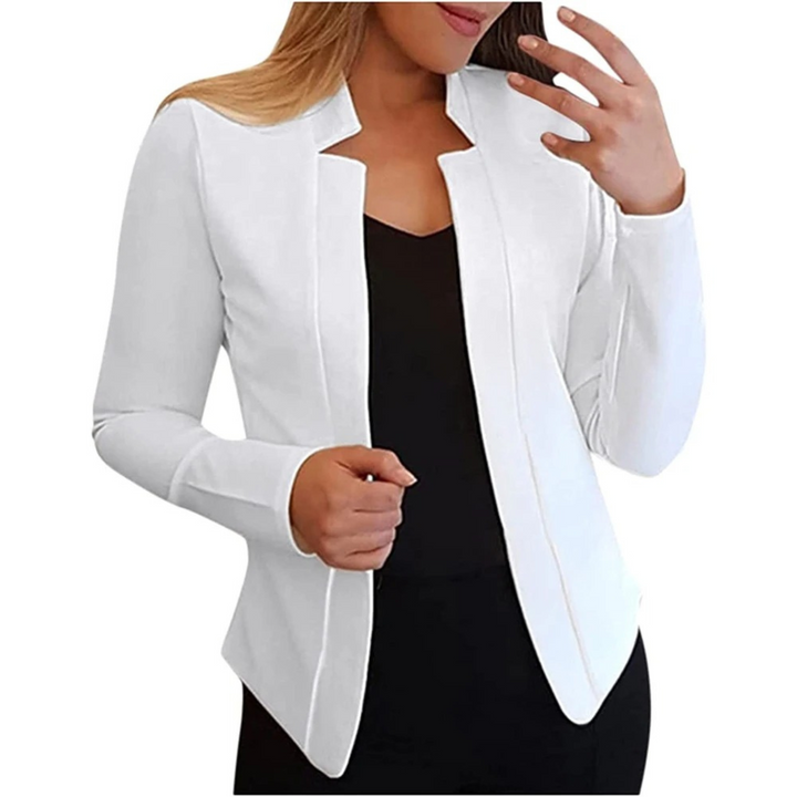 Kleine dames blazer, solide kleur vest