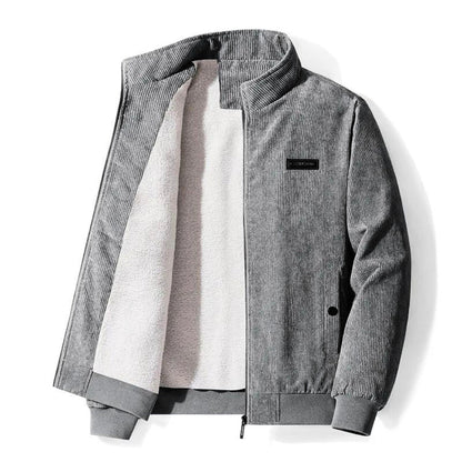 Leopold | Zacht corduroy Sherpa jack