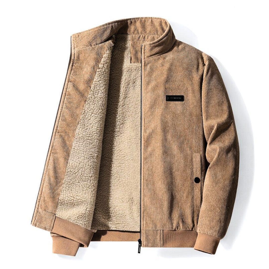 Leopold | Zacht corduroy Sherpa jack