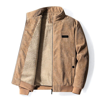 Leopold | Zacht corduroy Sherpa jack