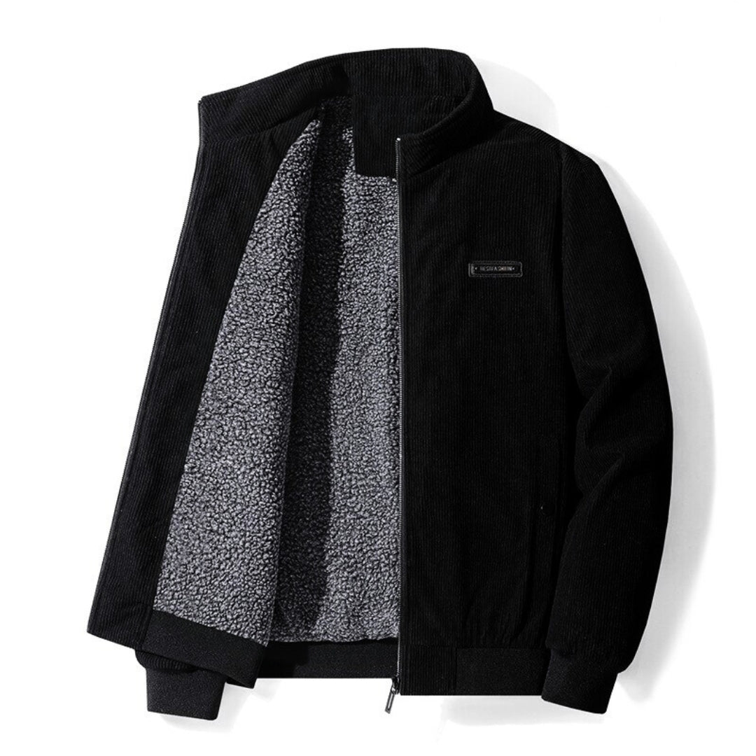Leopold | Zacht corduroy Sherpa jack