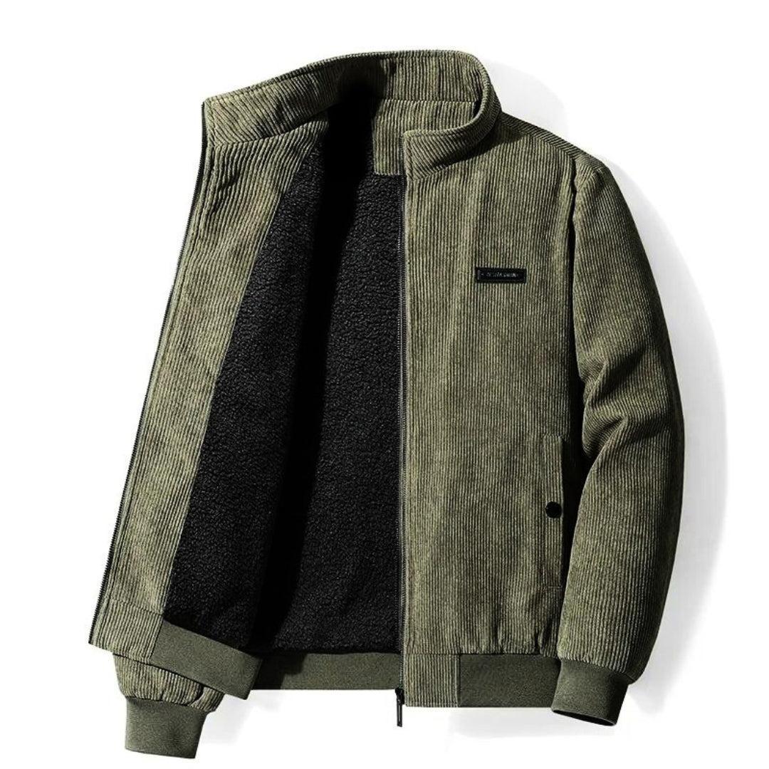 Leopold | Zacht corduroy Sherpa jack