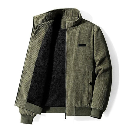 Leopold | Zacht corduroy Sherpa jack