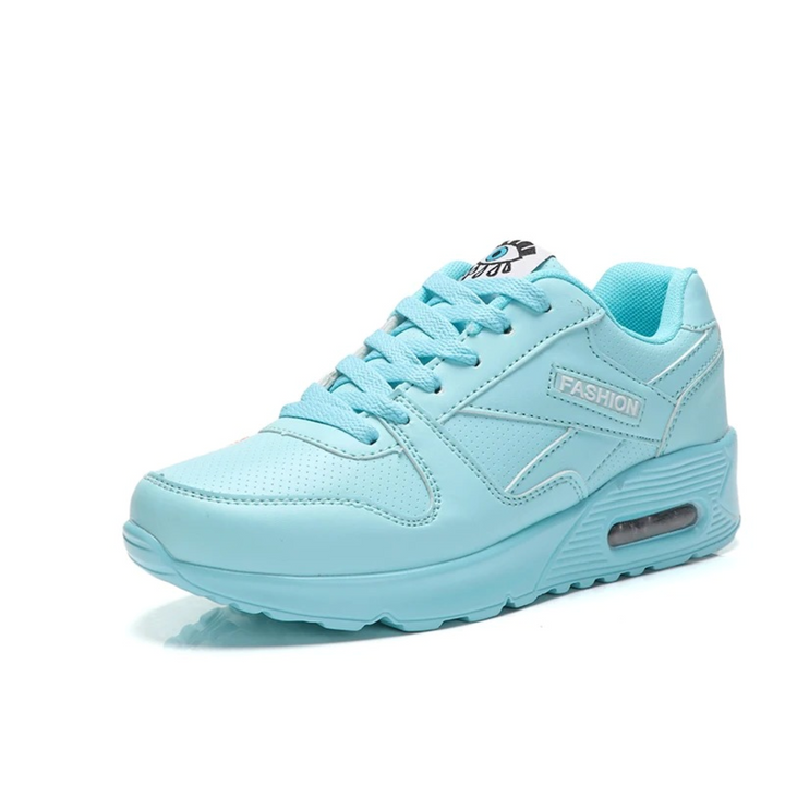 Leren comfortabele lichtgewicht orthopedische dames sneakers