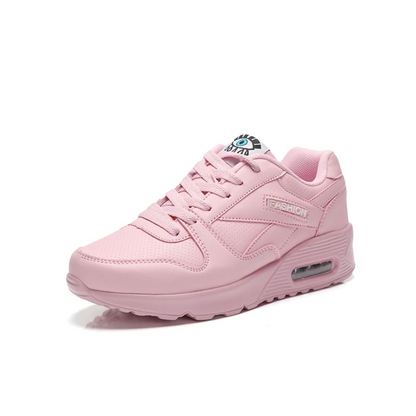 Leren comfortabele lichtgewicht orthopedische dames sneakers