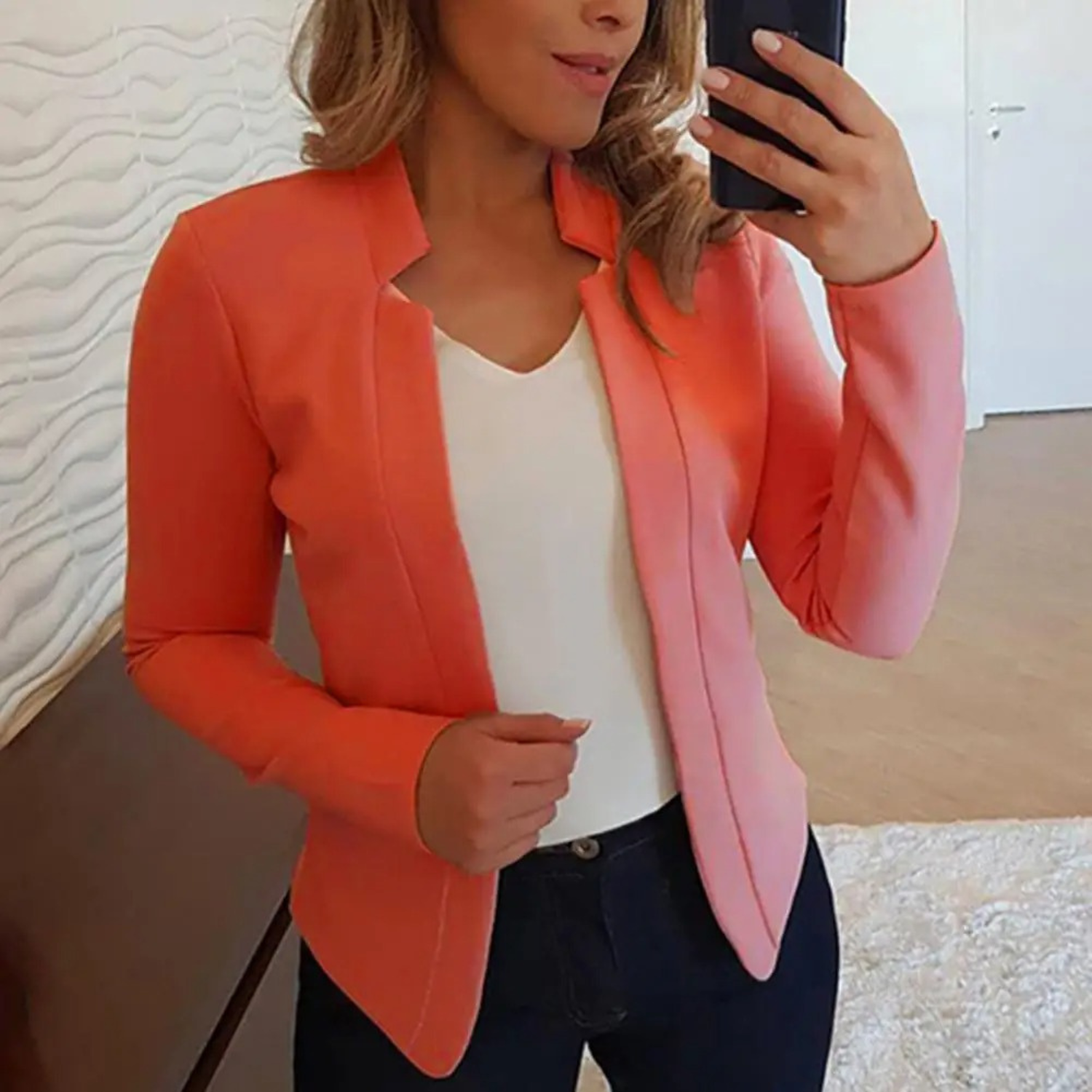 Ol stijl dames blazer voor op het werk