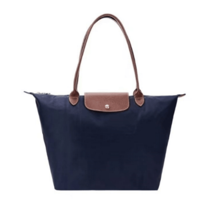 Opvouwbare Shoppertas voor Dames – Lichtgewicht & Waterafstotend, Ruime Tas met Lange Hengsels