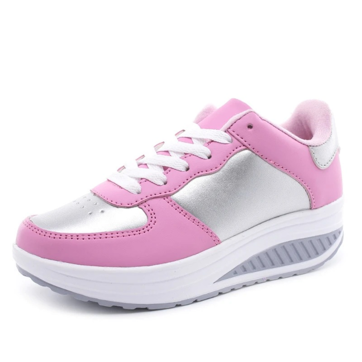 Platte lichtgewicht zwarte orthopedische dames sneakers