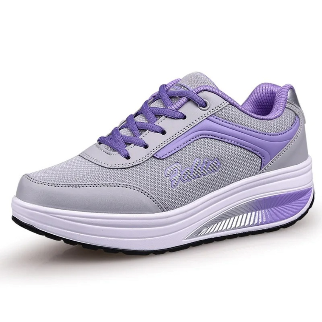 Platte zachte zool orthopedische dames sneakers