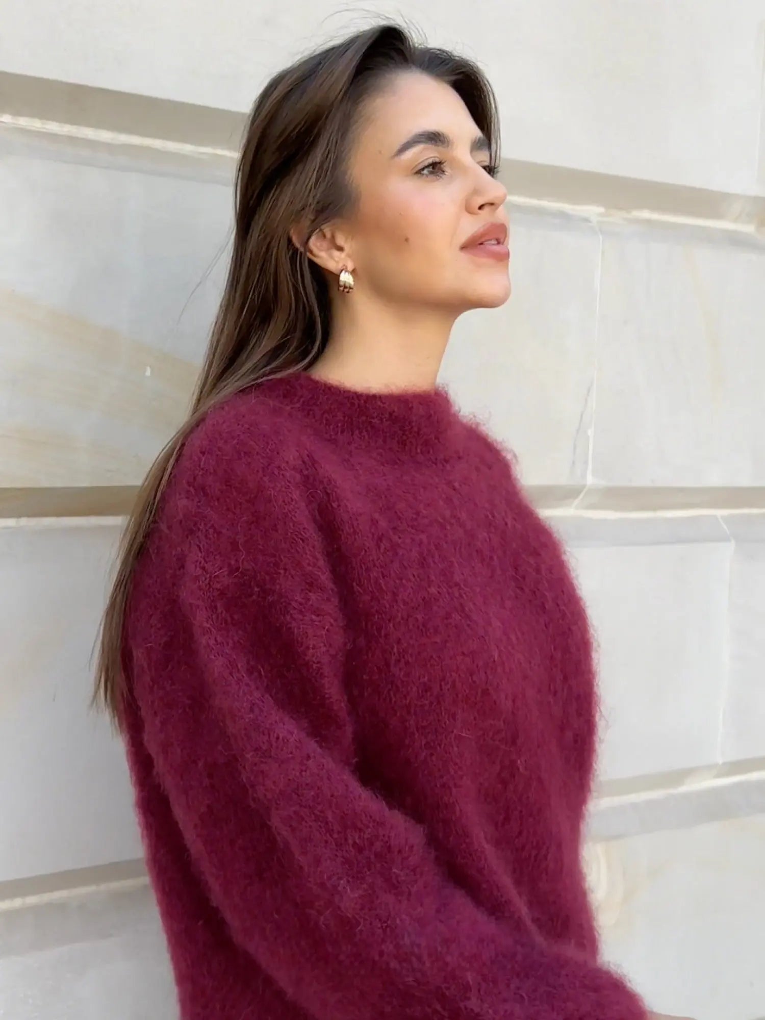Sofie | Zachte mohair trui