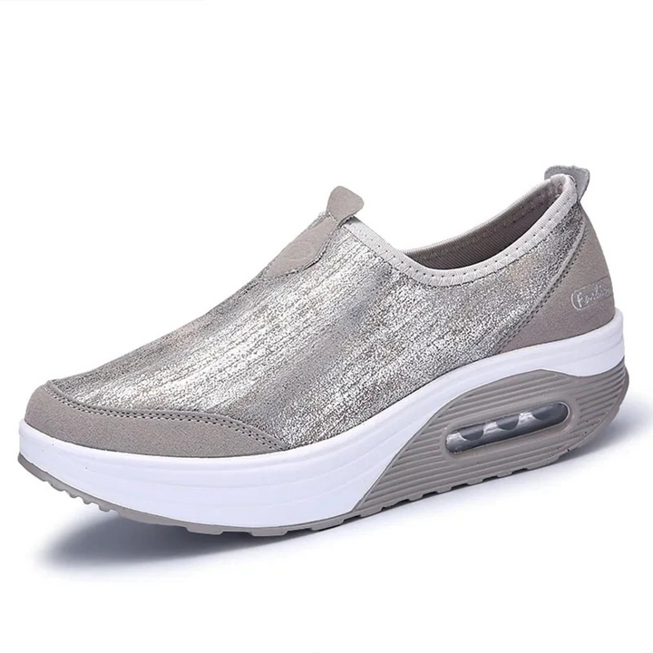 Zoete ondiepe comfortabele hoge zool orthopedische dames sneakers